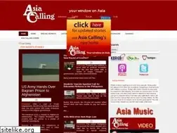 Sites similar to asiacalling.org