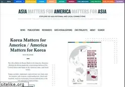 Sites similar to asiamattersforamerica.org