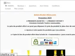 Sites similar to asian-snake-wine.com
