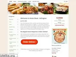 Sites similar to asianbowltx.com