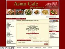 Sites similar to asiancafemontgomery.com
