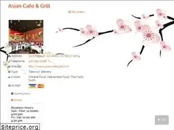 Sites similar to asiancafengrill.com