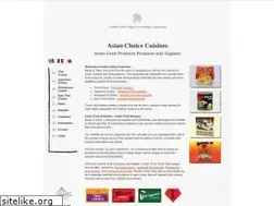 Sites similar to asianchoicecuisines.com