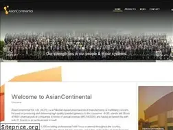 Sites similar to asiancontinental.com