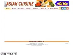 Sites similar to asiancuisinemonroeville.com