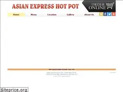 Sites similar to asianexpresshotpotedmonton.com