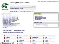 Sites similar to asianlii.org