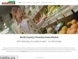 Sites similar to asianmarketescondido.com