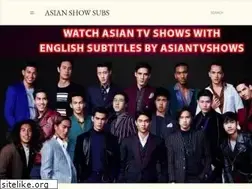 Sites similar to asianshowsubs.blogspot.com