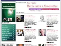 Sites similar to asiapacific-mathnews.com