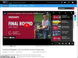 Sites similar to asiapacificopen.com