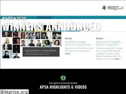 Sites similar to asiapacificscreenawards.com