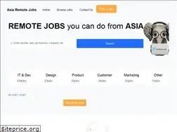 Sites similar to asiaremotejobs.com