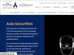 Sites similar to asiasecurities.lk