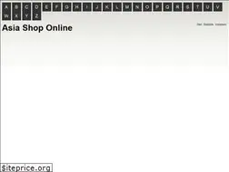 Sites similar to asiashops.org