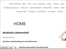 Sites similar to asiatische-lebensmittel24.de