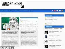 Sites similar to asicscrypt.com