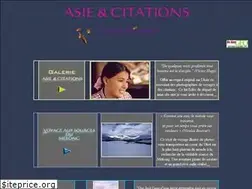 Sites similar to asiecitations.com