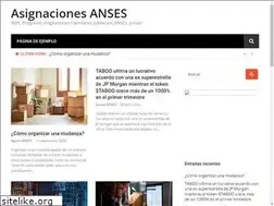 Sites similar to asignacionesanses.com.ar