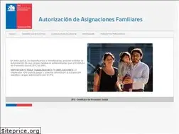 Sites similar to asignacionfamiliar.cl