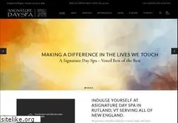 Sites similar to asignaturedayspa.com