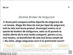 Sites similar to asiguraridestine.ro