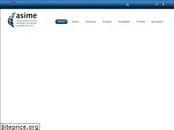 Sites similar to asime.es