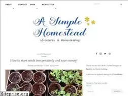 Sites similar to asimplehomestead.com