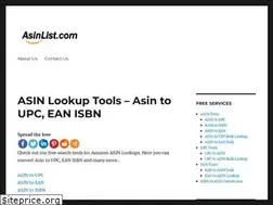 Sites similar to asinlist.com
