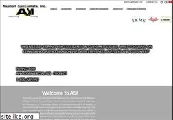 Sites similar to asipaving.com