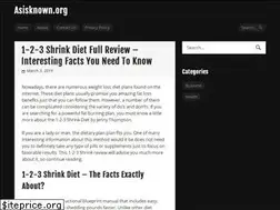 Sites similar to asisknown.org