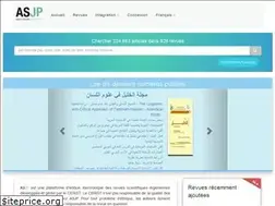 Sites similar to asjp.cerist.dz
