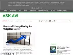 Sites similar to ask-avi.blogspot.com