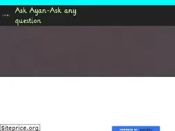 Sites similar to ask-ayan.weebly.com
