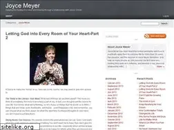 Sites similar to ask-joyce-meyer.info