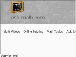 Sites similar to ask-math.com
