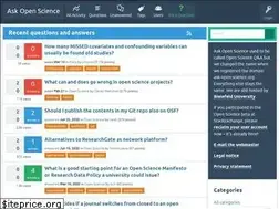 Sites similar to ask-open-science.org
