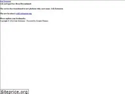 Sites similar to ask.extension.org