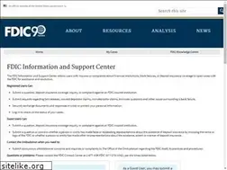 Sites similar to ask.fdic.gov