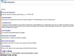Sites similar to ask.fedoraproject.org