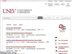Sites similar to ask.library.unlv.edu