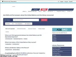Sites similar to ask.un.org