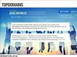 Sites similar to ask.world