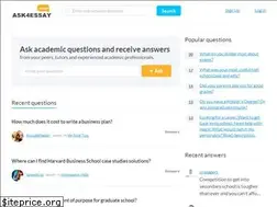 Sites similar to ask4essay.com