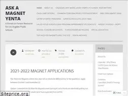 Sites similar to askamagnetyenta.wordpress.com