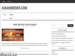 Sites similar to askandroids.com