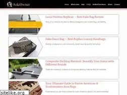 Sites similar to askanowner.com