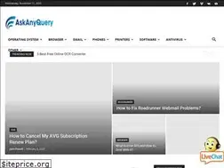 Sites similar to askanyquery.com