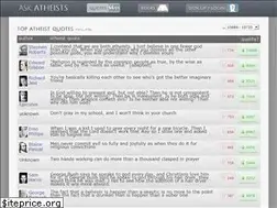 Sites similar to askatheists.com