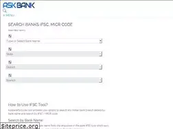 Sites similar to askbankifsccode.com